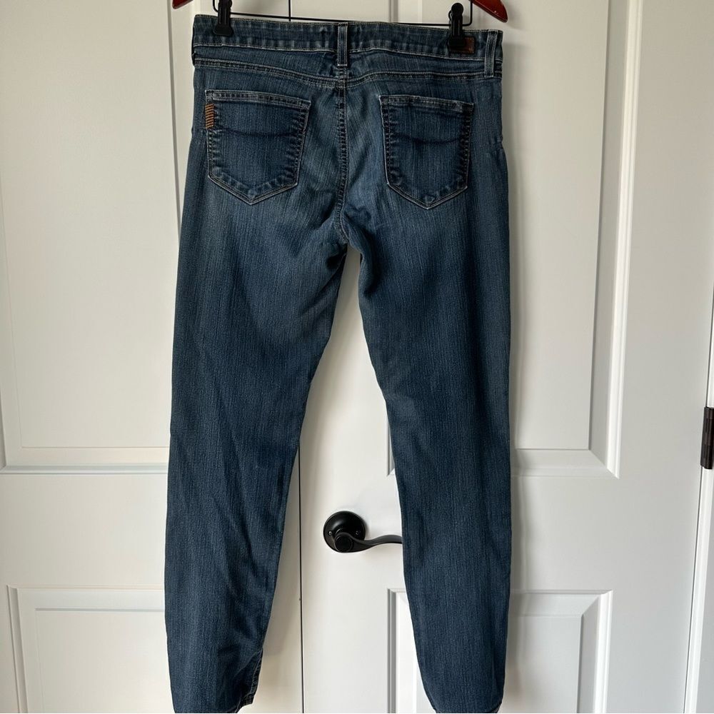 Anthropologie Paige Size 31 Skyline Skinny Medium Wash Jean - Picture 3 of 5